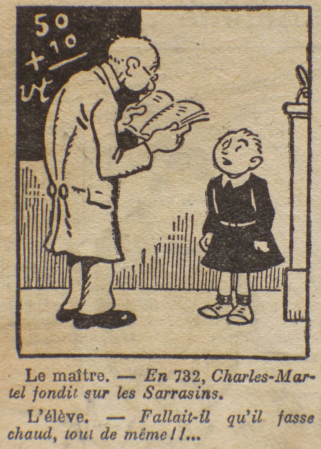 Dessin de maurice Cuvillier