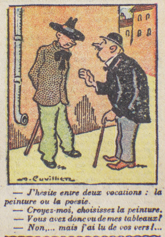 Dessin de maurice Cuvillier