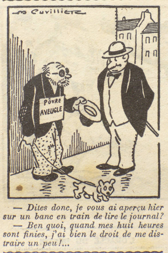 Dessin de maurice Cuvillier