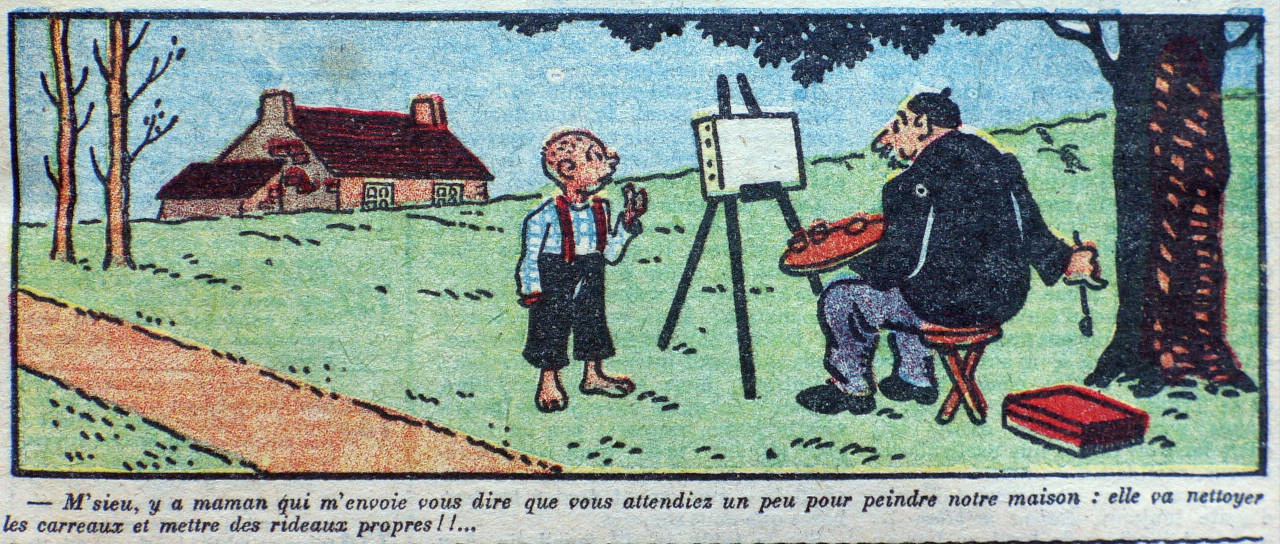 Dessin de maurice Cuvillier
