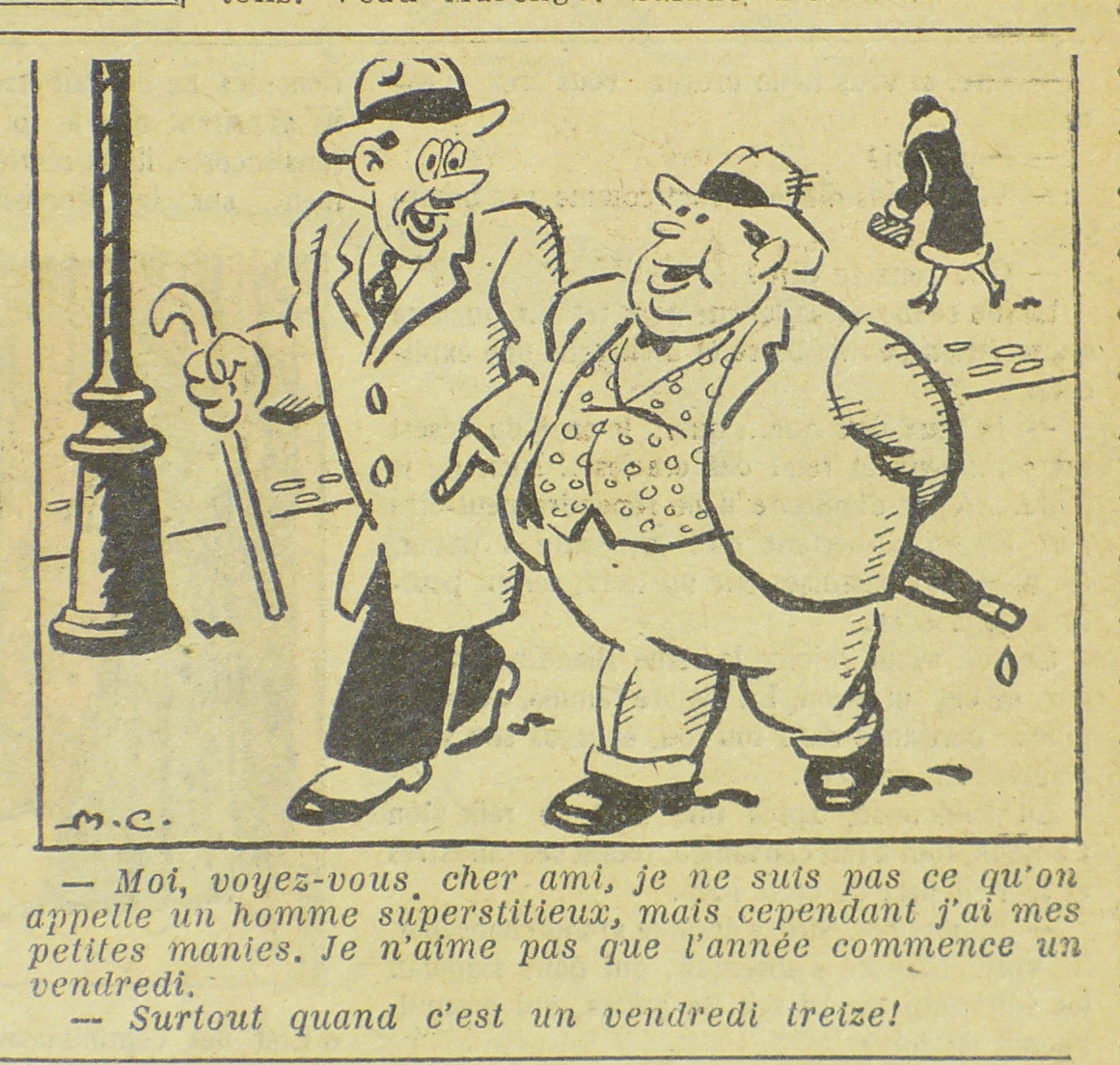 Dessin de maurice Cuvillier