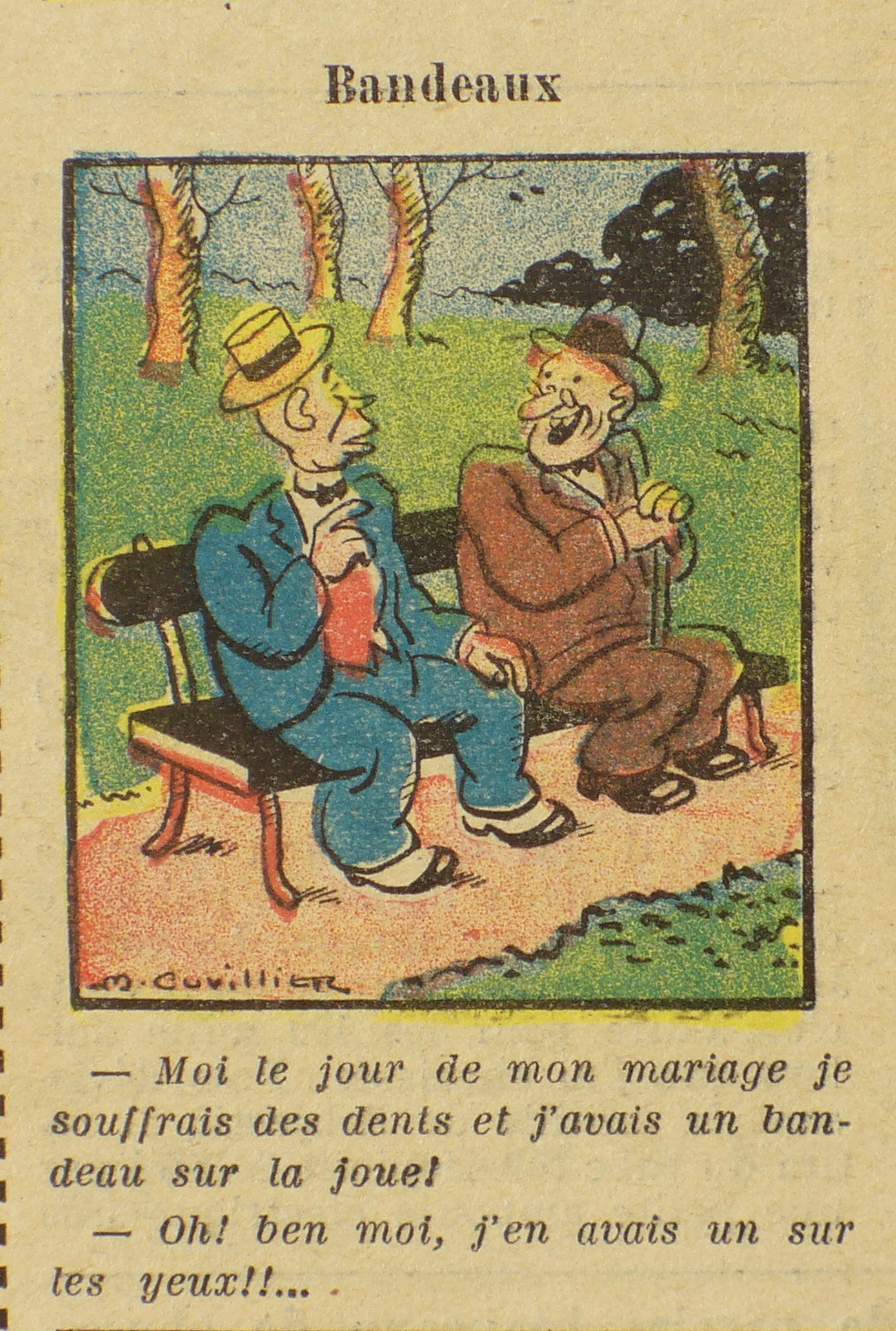 Dessin de maurice Cuvillier