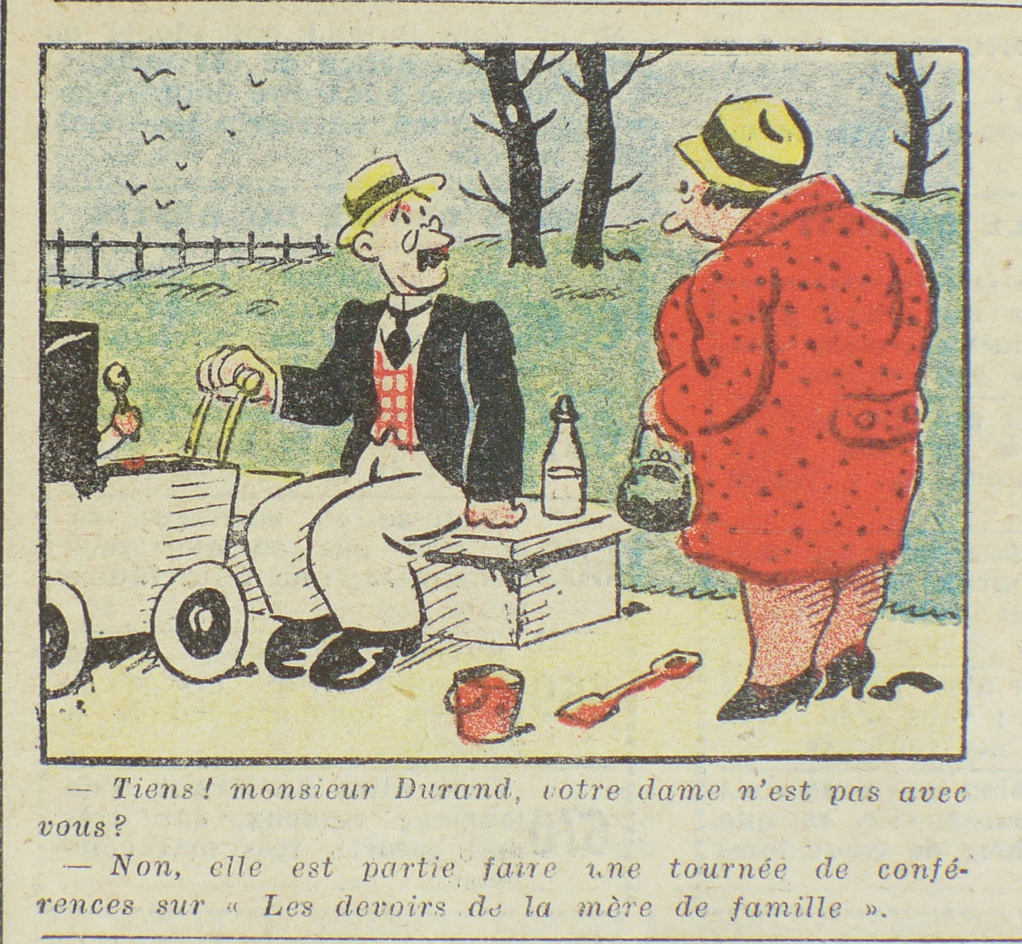 Dessin de maurice Cuvillier
