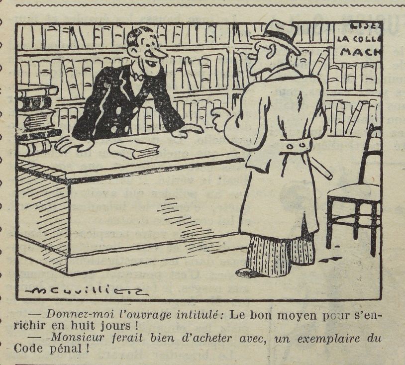 Dessin de maurice Cuvillier