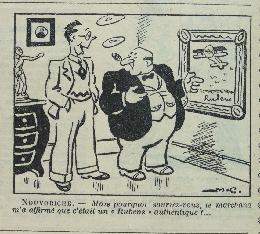 Dessin de maurice Cuvillier