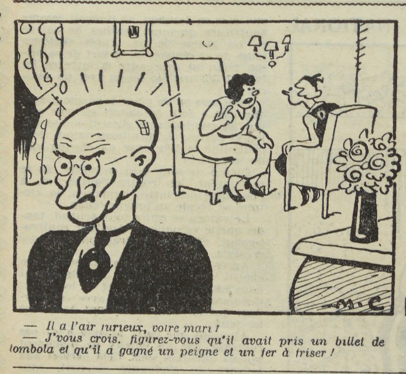 Dessin de maurice Cuvillier