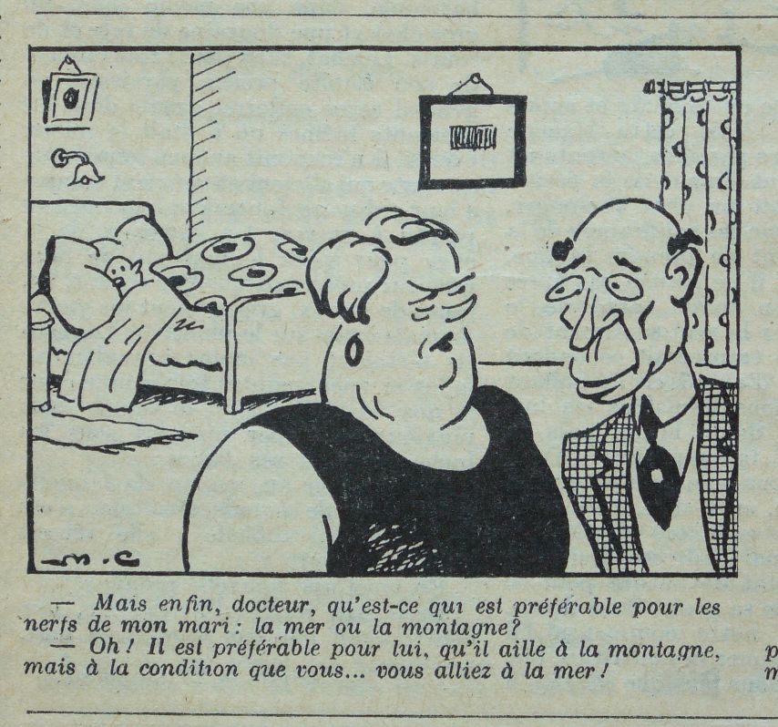 Dessin de maurice Cuvillier