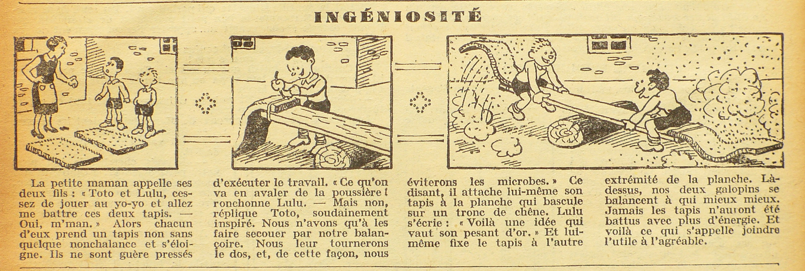 Dessin de maurice Cuvillier