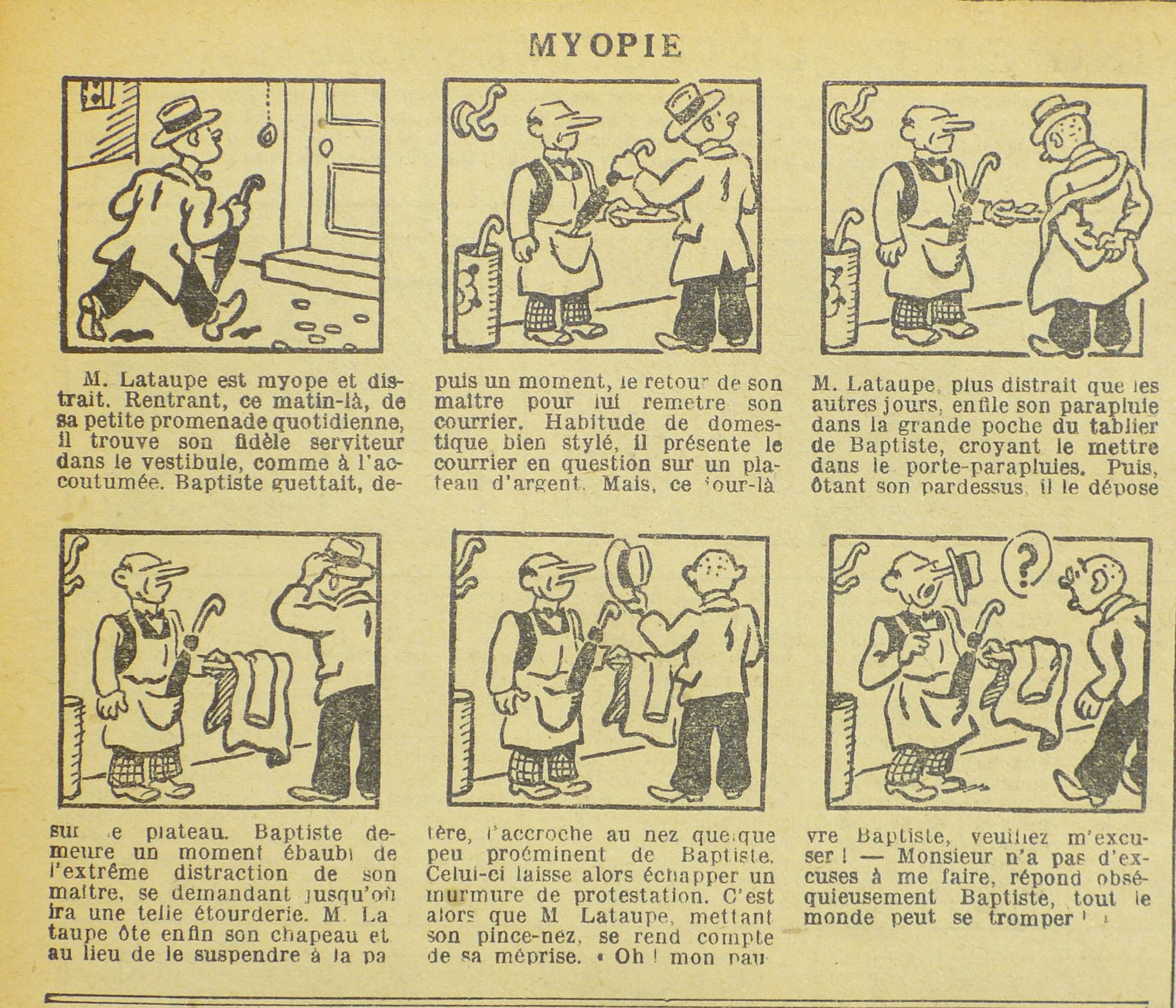 Dessin de maurice Cuvillier