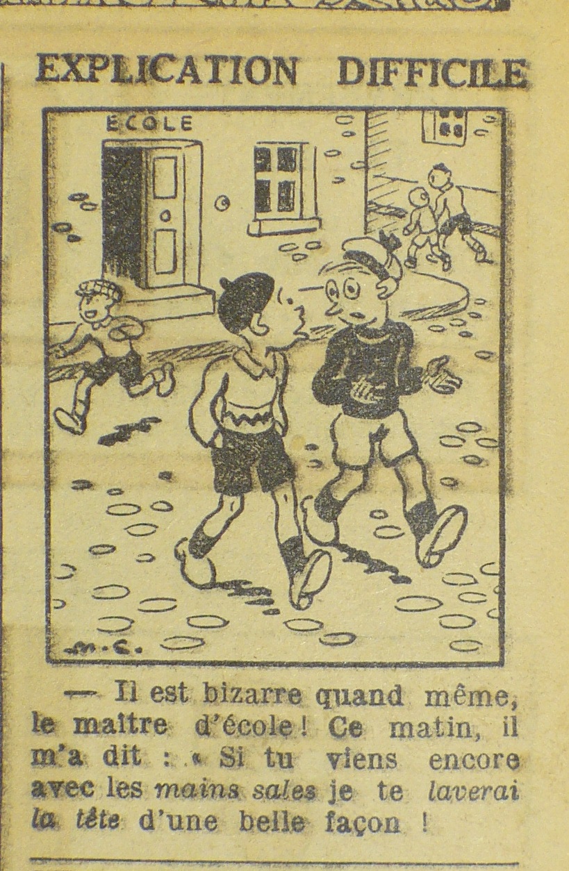 Dessin de maurice Cuvillier