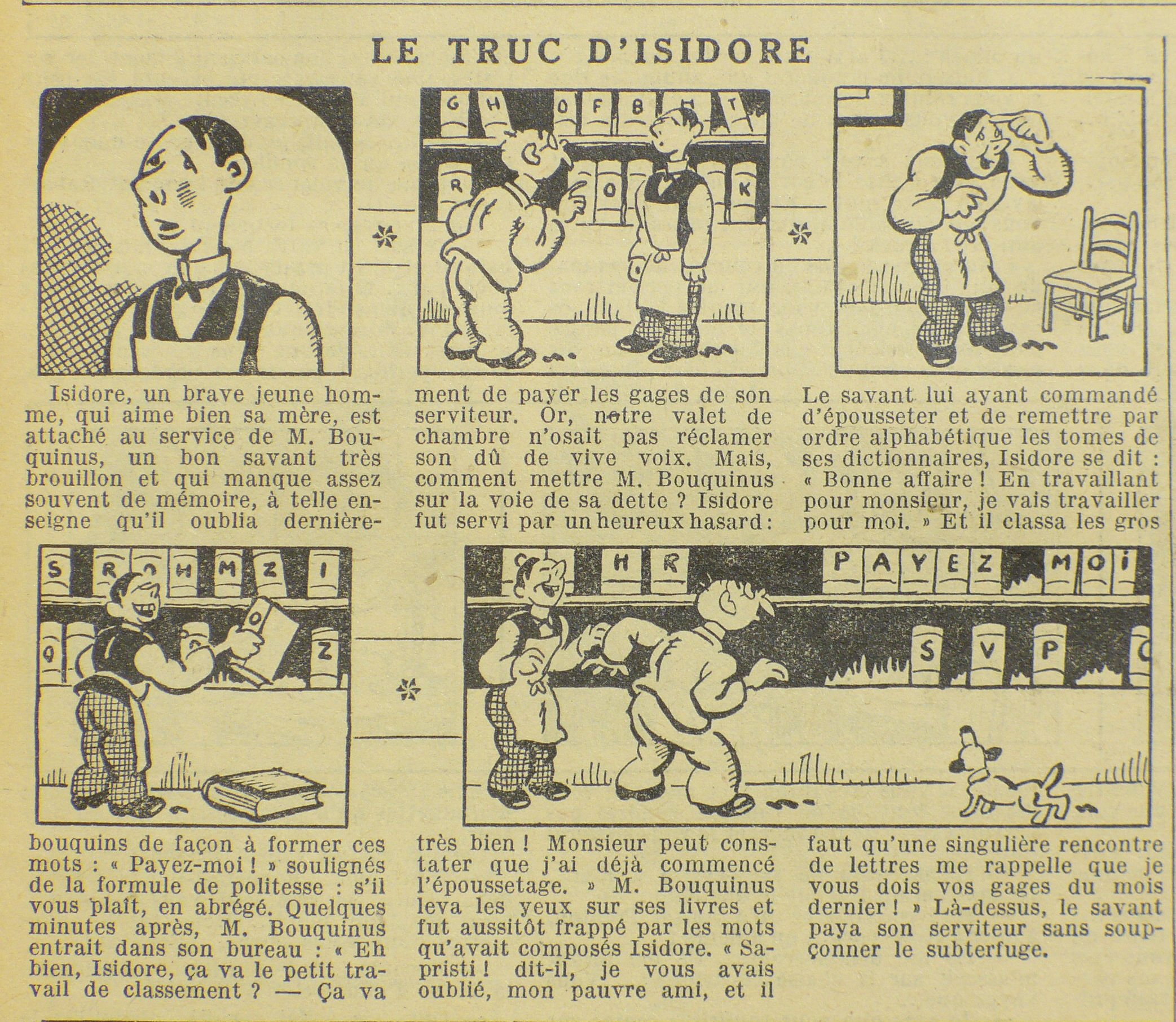 Dessin de maurice Cuvillier