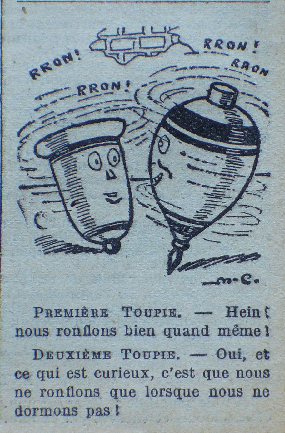 Dessin de maurice Cuvillier