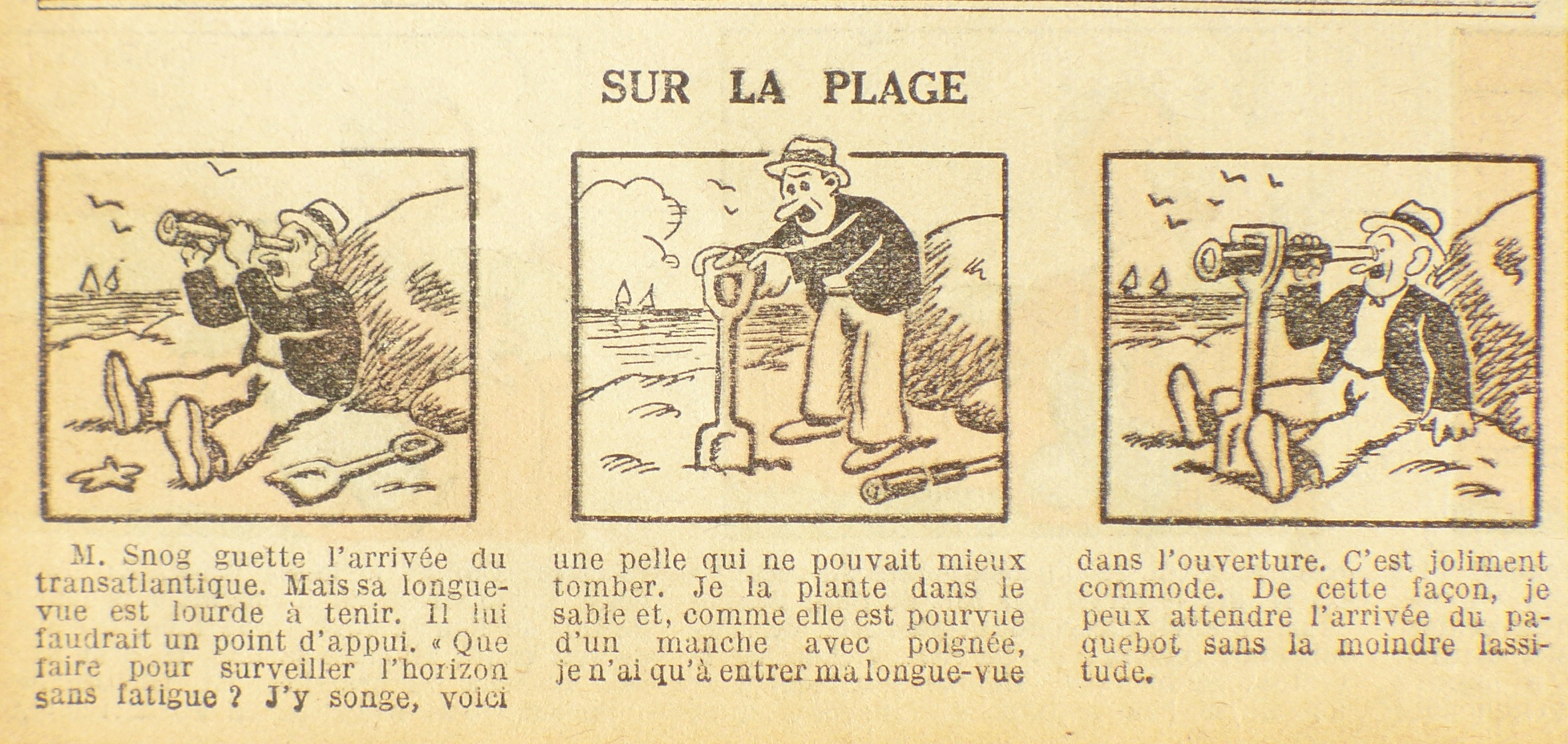 Dessin de maurice Cuvillier