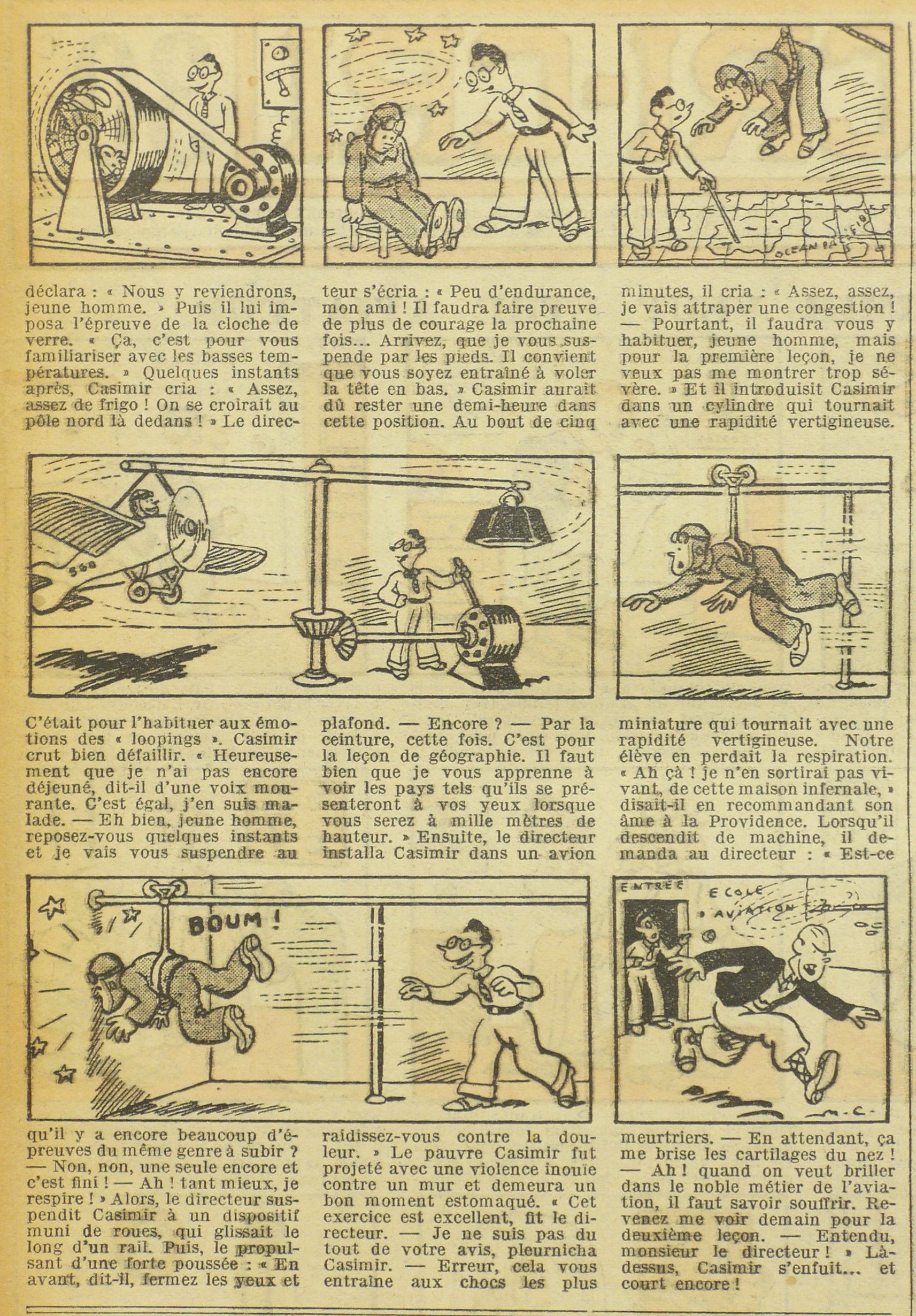 Dessin de maurice Cuvillier