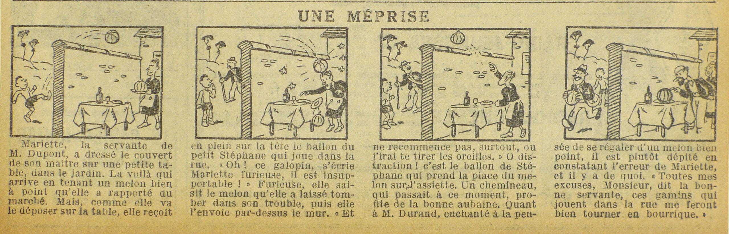 Dessin de maurice Cuvillier