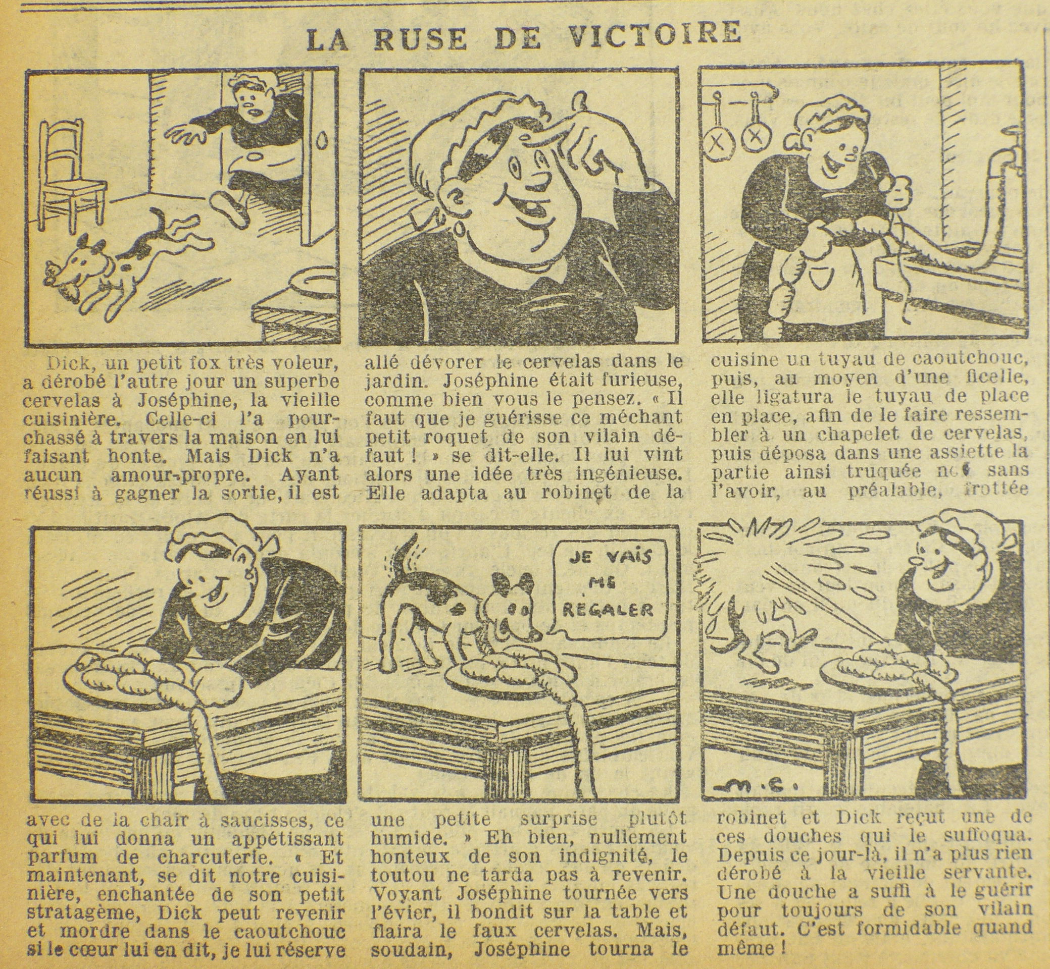 Dessin de maurice Cuvillier