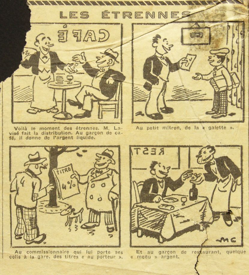 Dessin de maurice Cuvillier