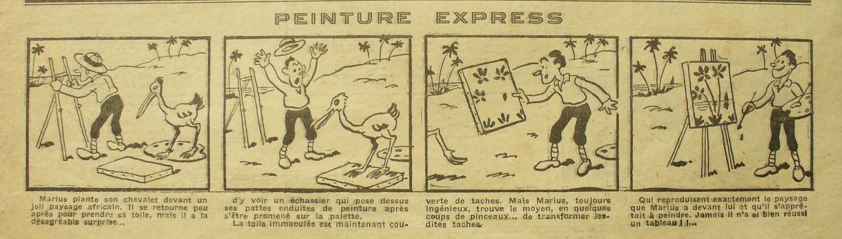 Dessin de maurice Cuvillier