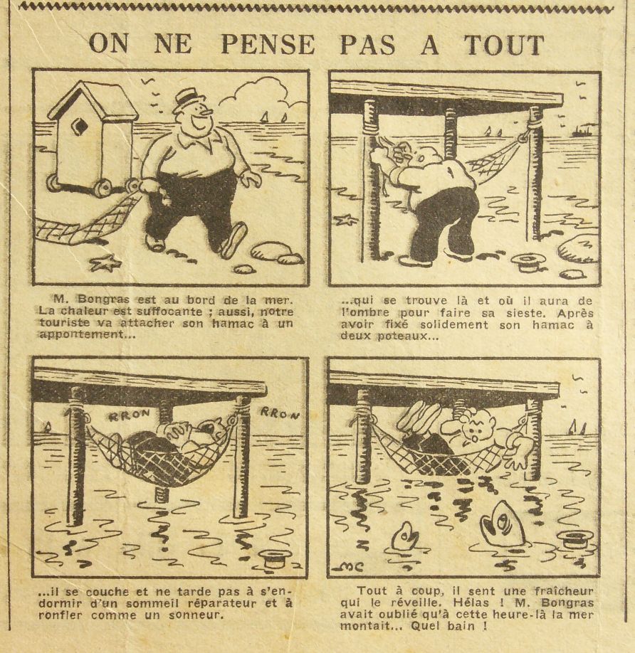 Dessin de maurice Cuvillier