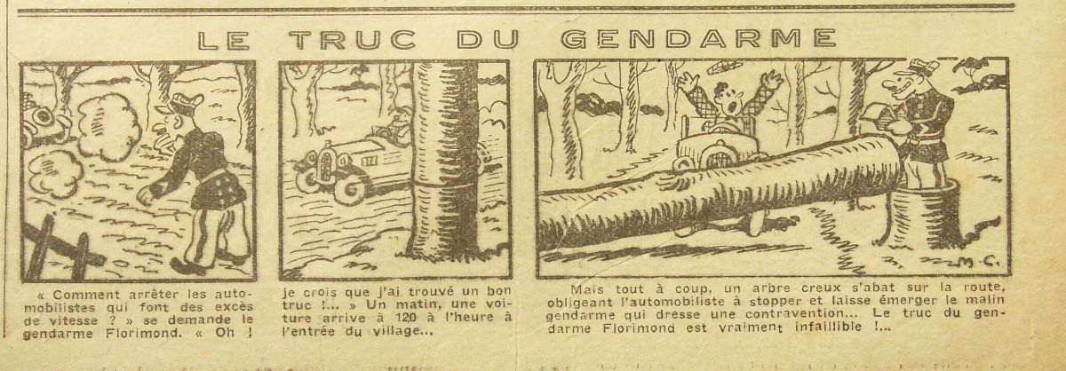 Dessin de maurice Cuvillier