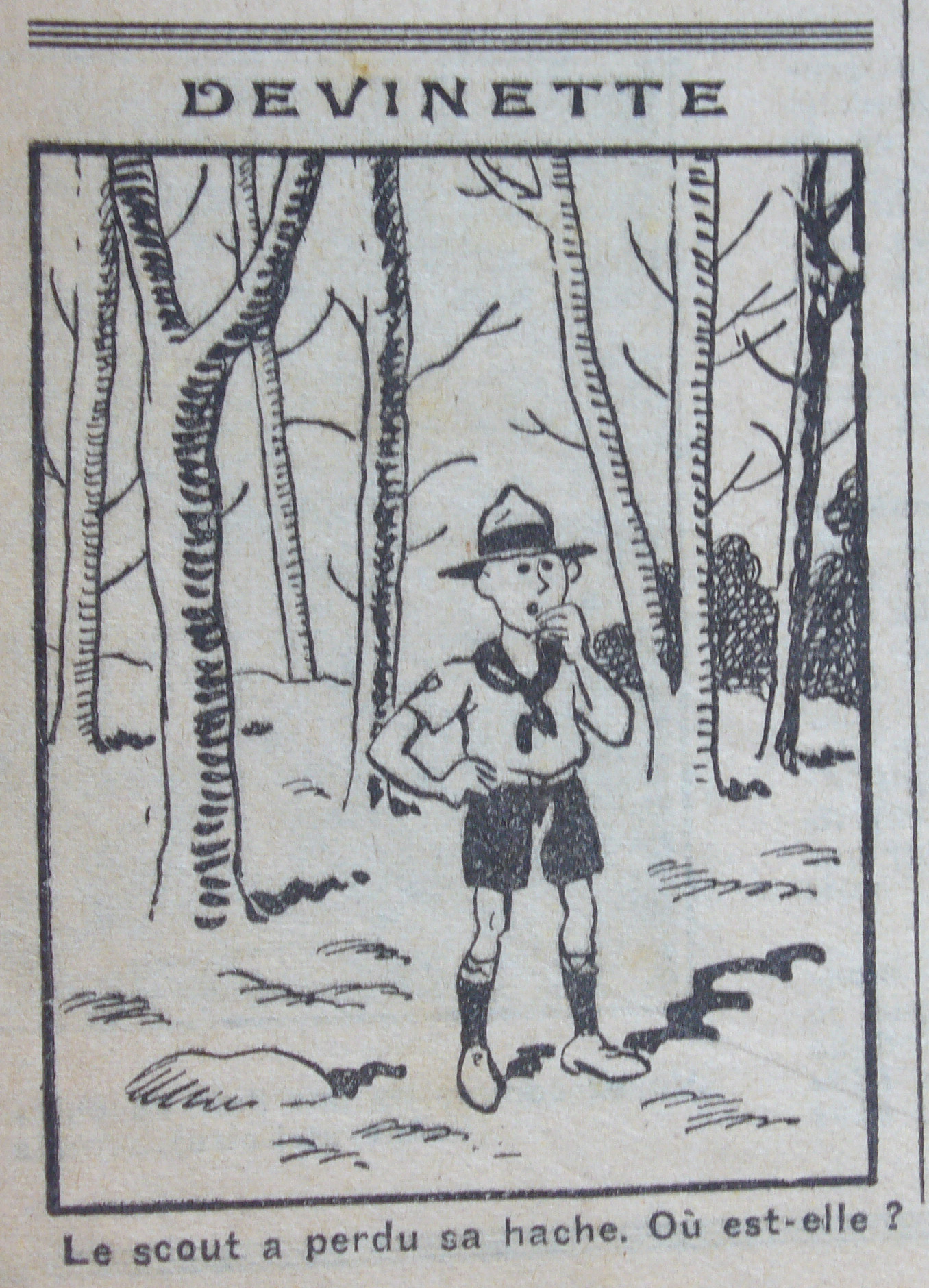 Dessin de maurice Cuvillier
