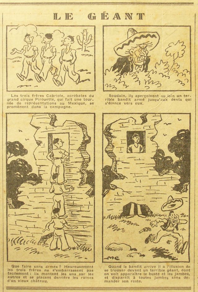 Dessin de maurice Cuvillier