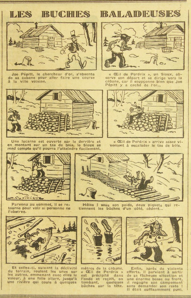 Dessin de maurice Cuvillier