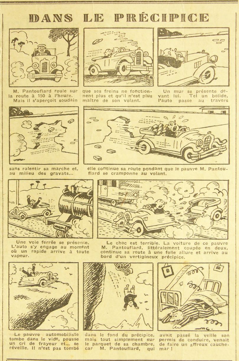 Dessin de maurice Cuvillier
