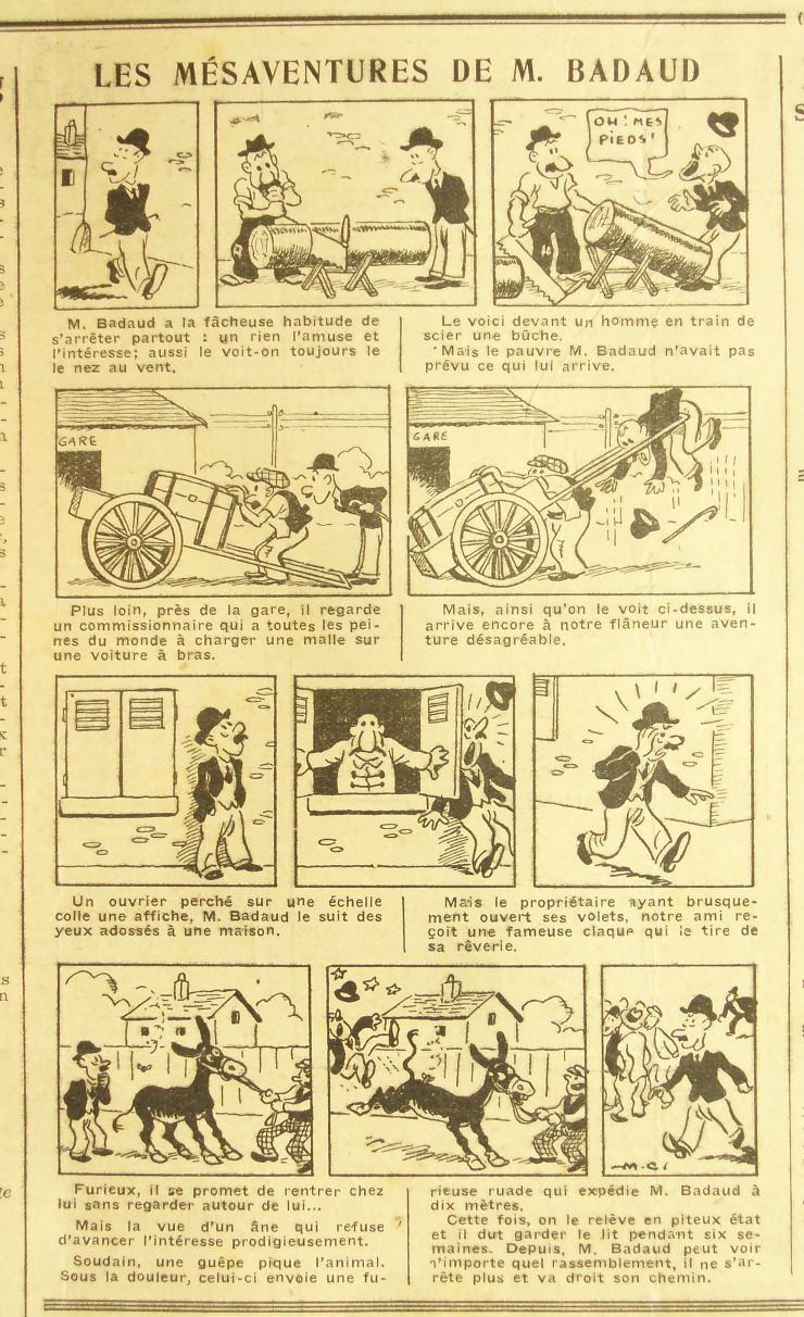 Dessin de maurice Cuvillier