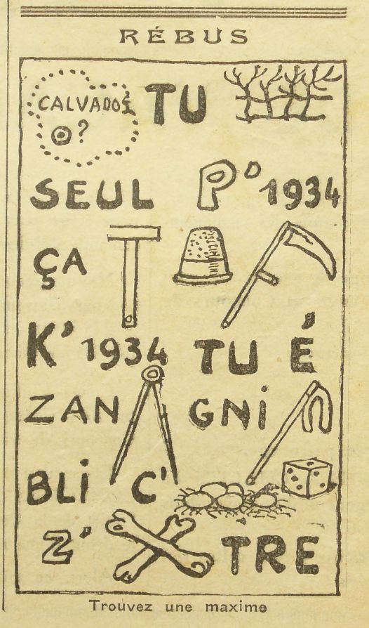 Dessin de maurice Cuvillier