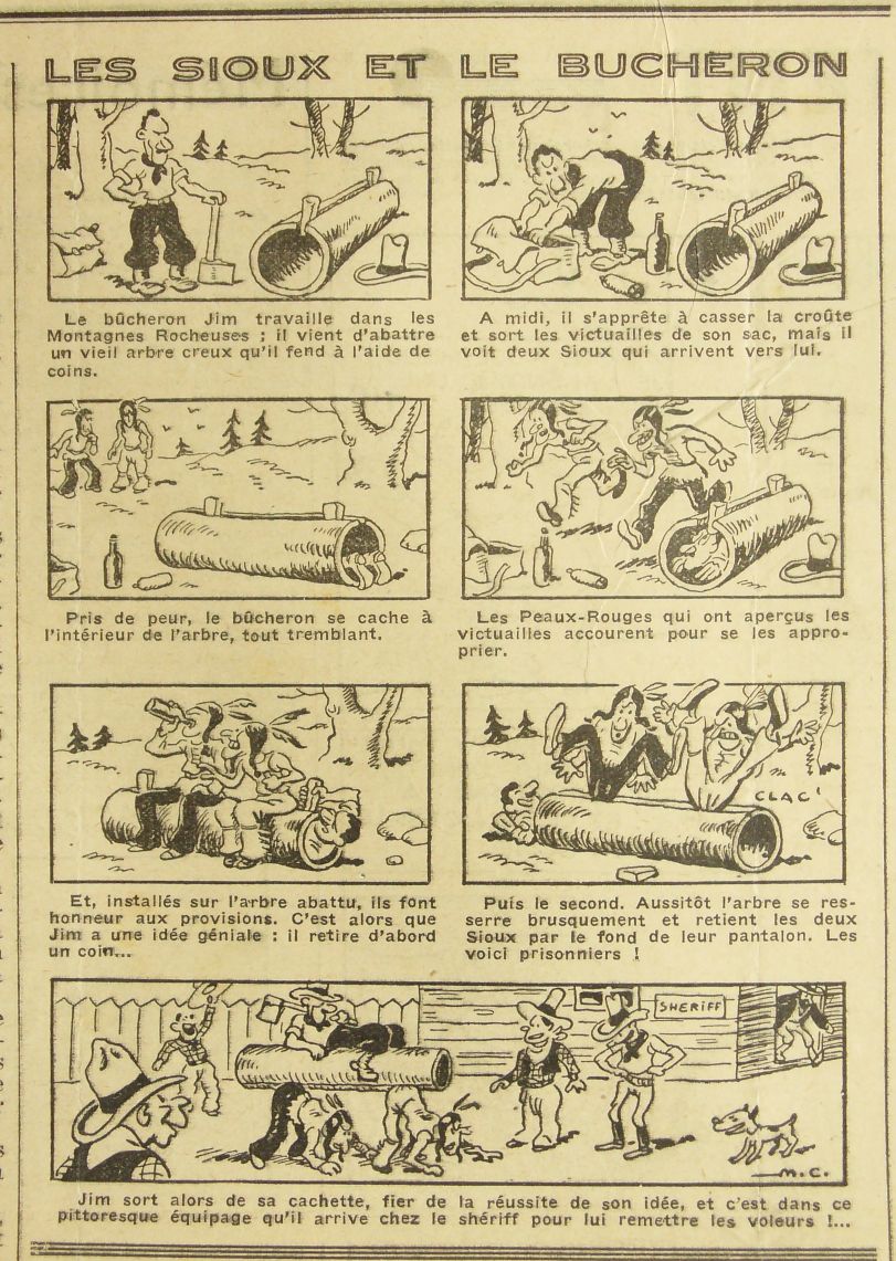 Dessin de maurice Cuvillier