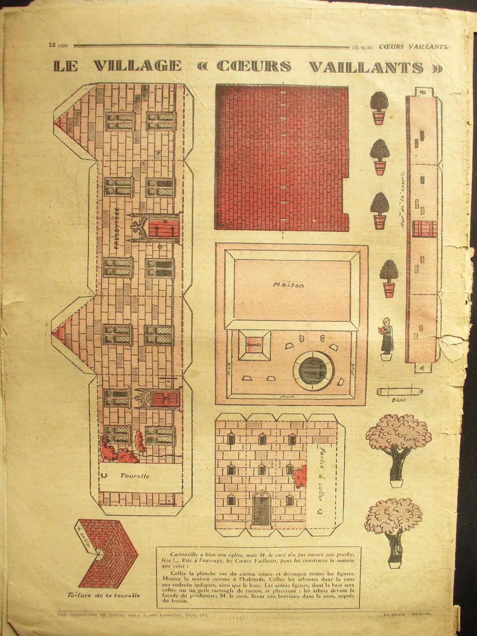 Dessin de maurice Cuvillier