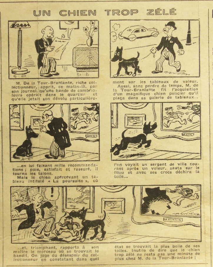 Dessin de maurice Cuvillier