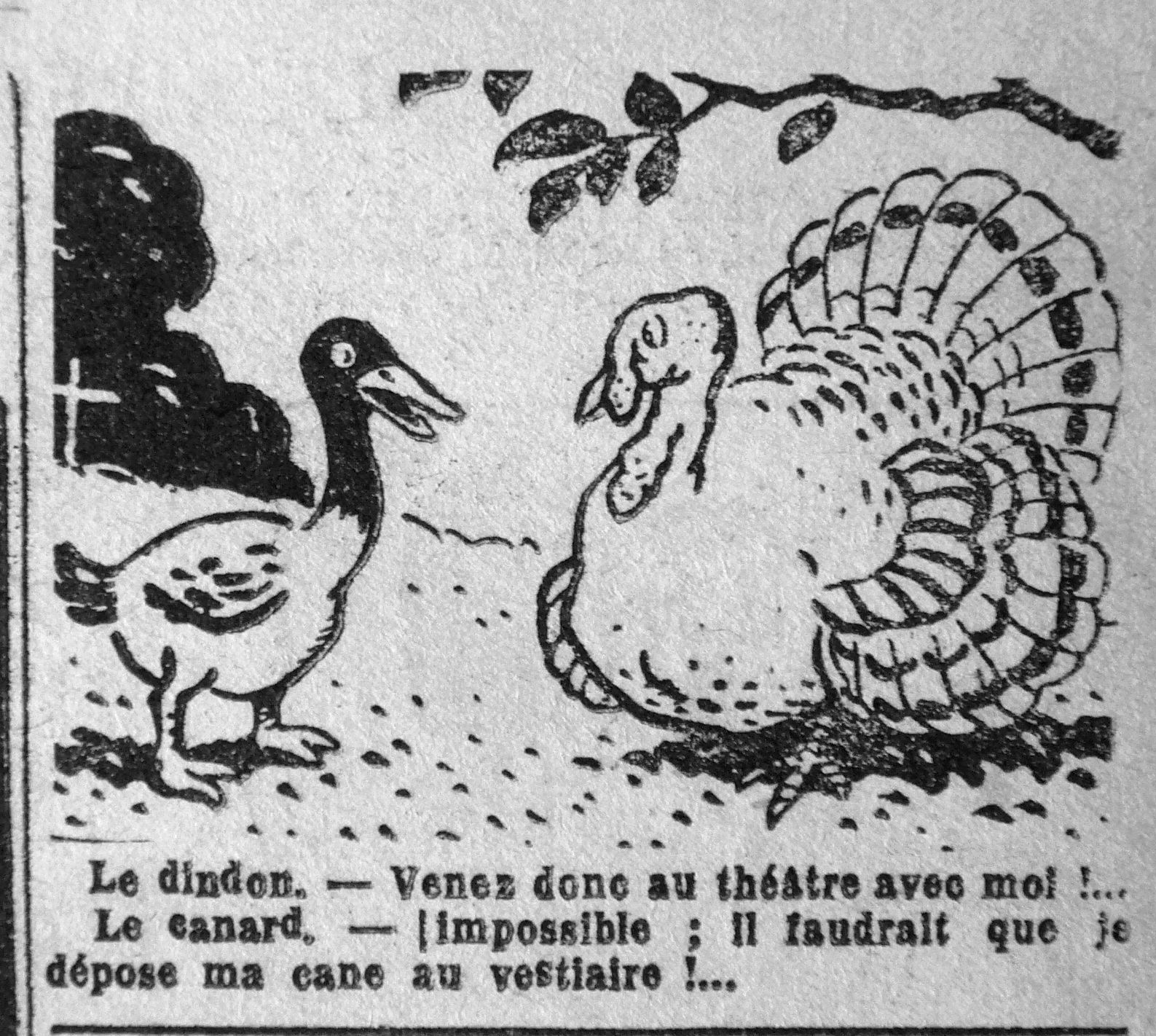 Dessin de maurice Cuvillier