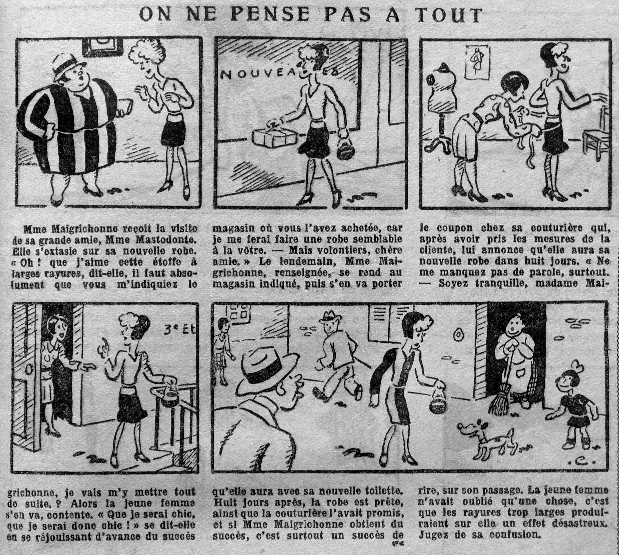 Dessin de maurice Cuvillier