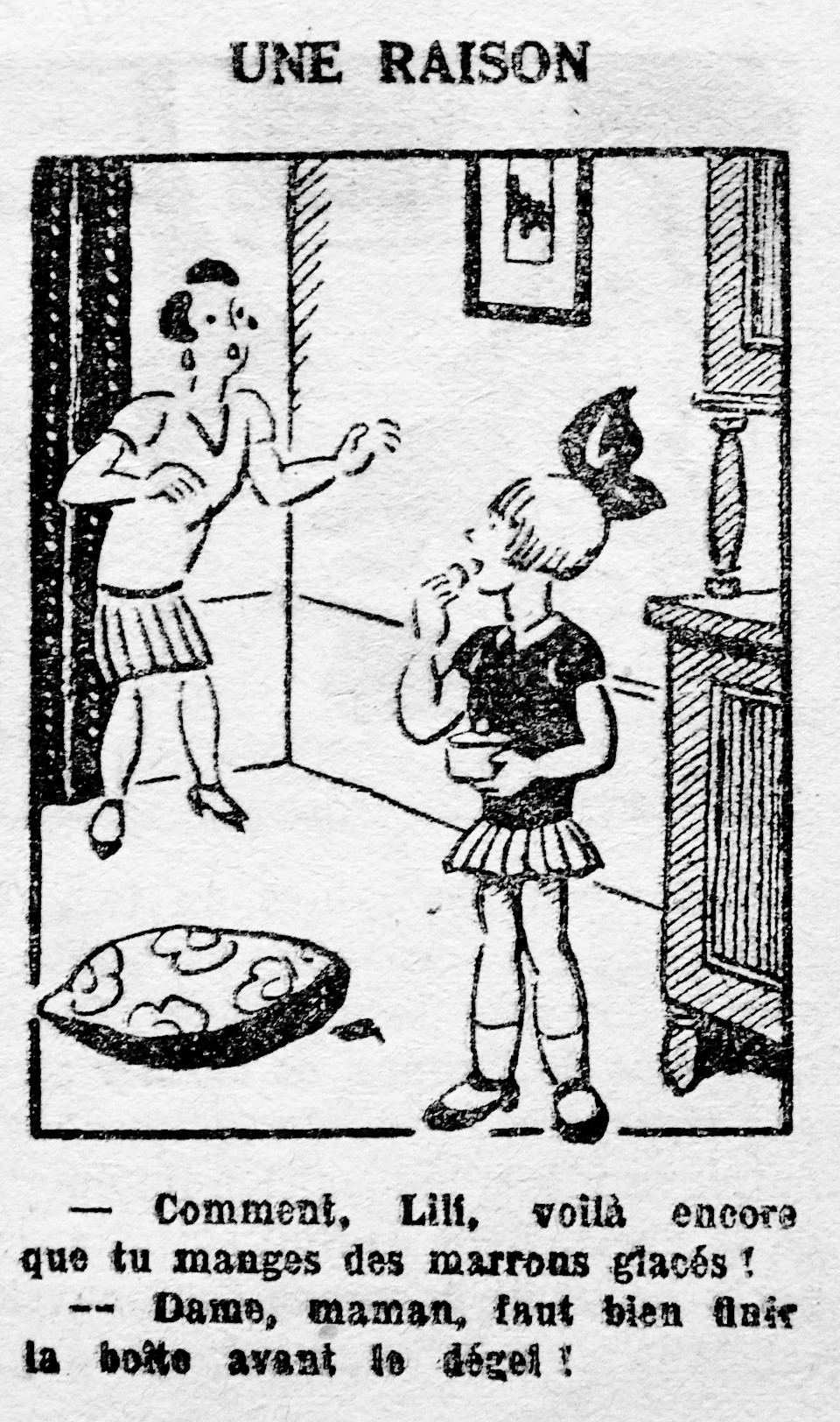 Dessin de maurice Cuvillier