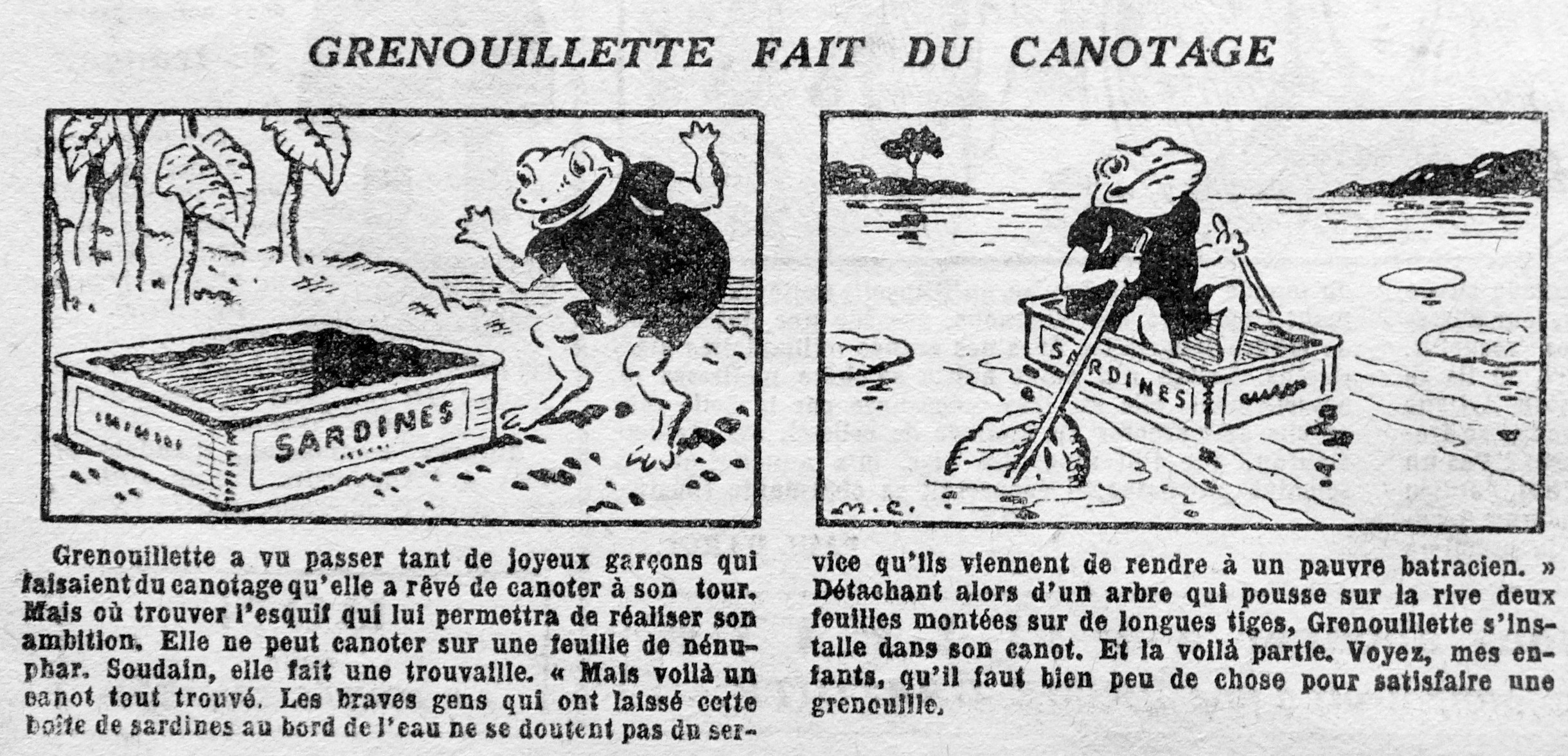 Dessin de maurice Cuvillier