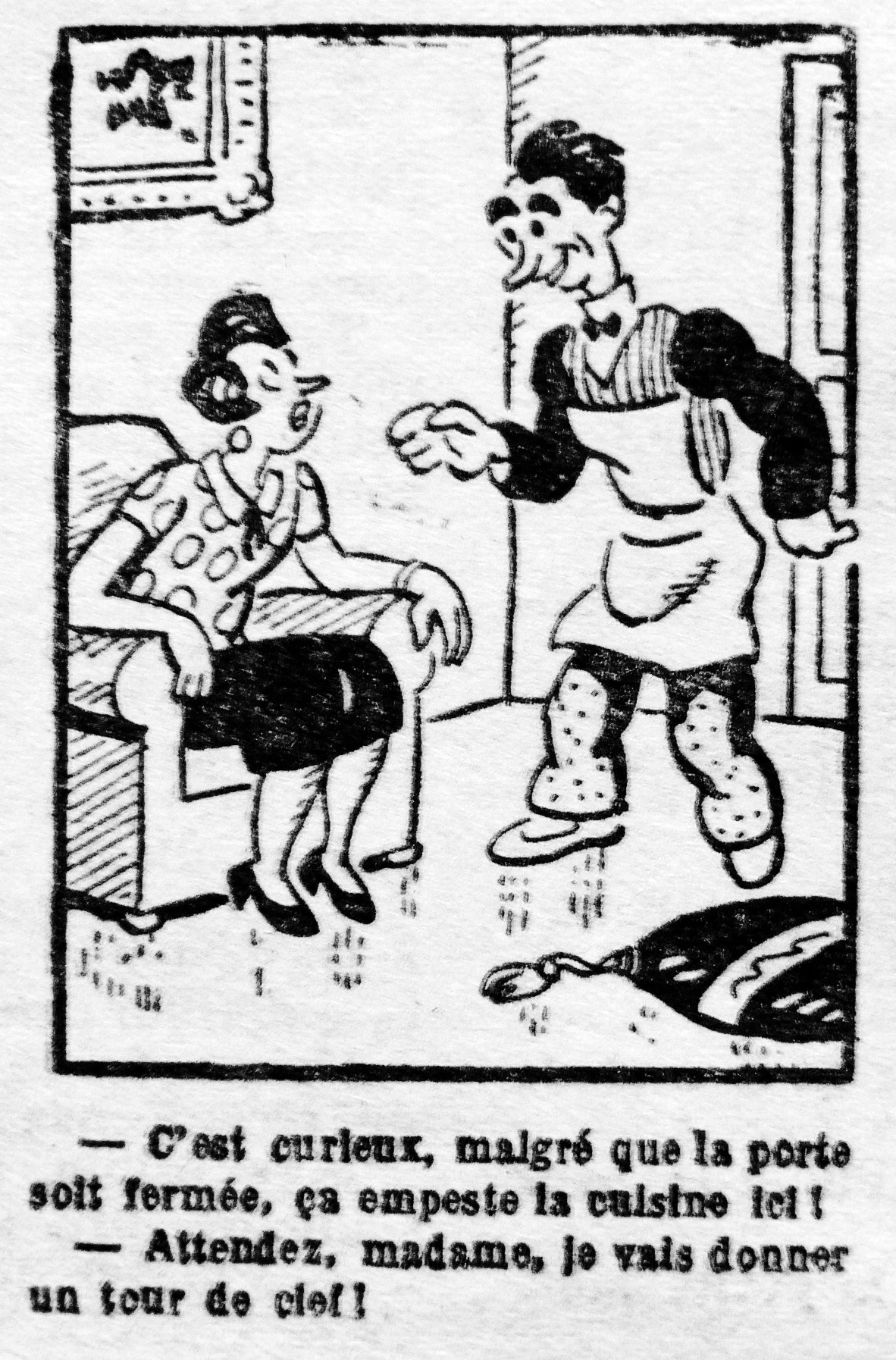 Dessin de maurice Cuvillier