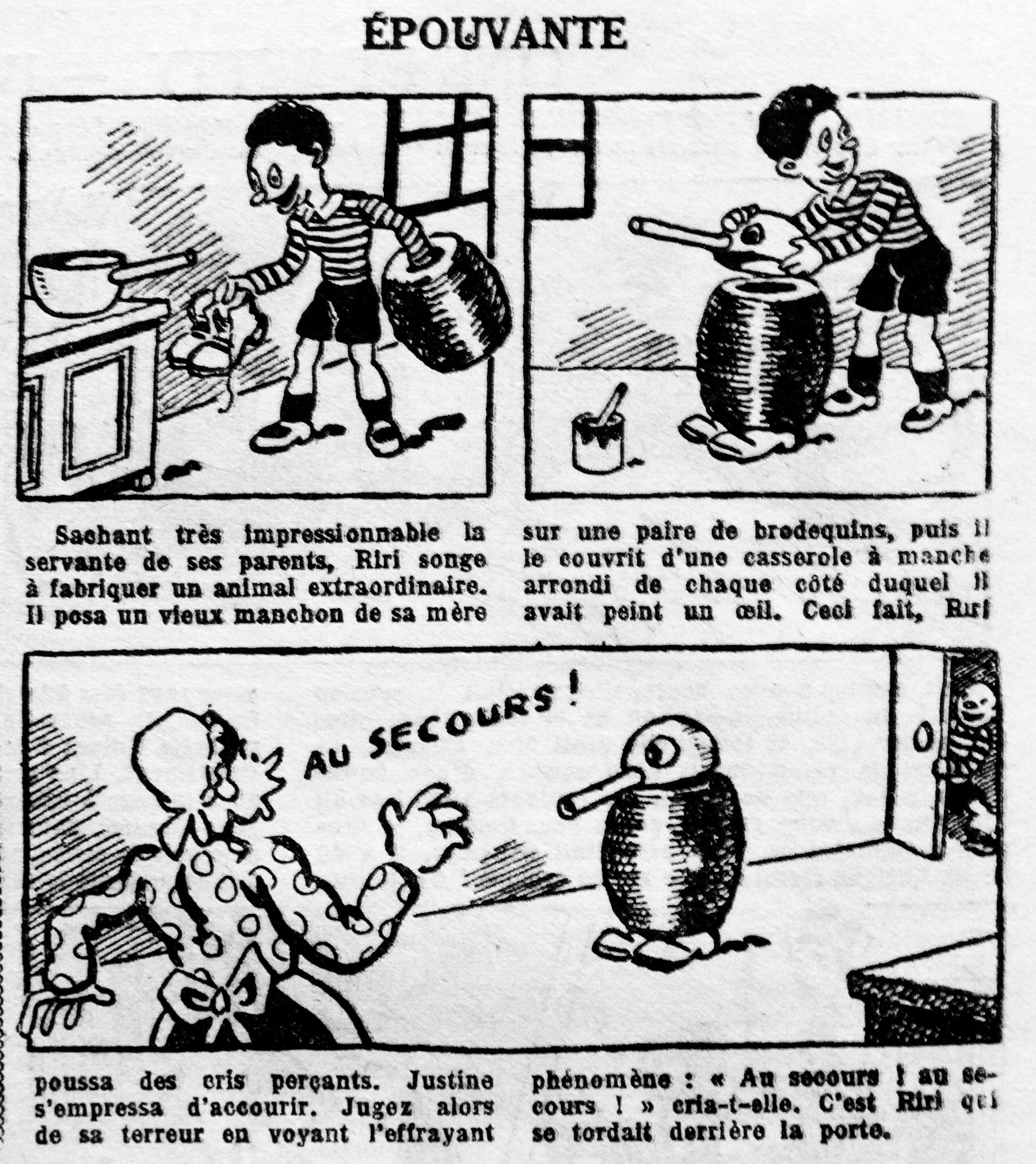 Dessin de maurice Cuvillier
