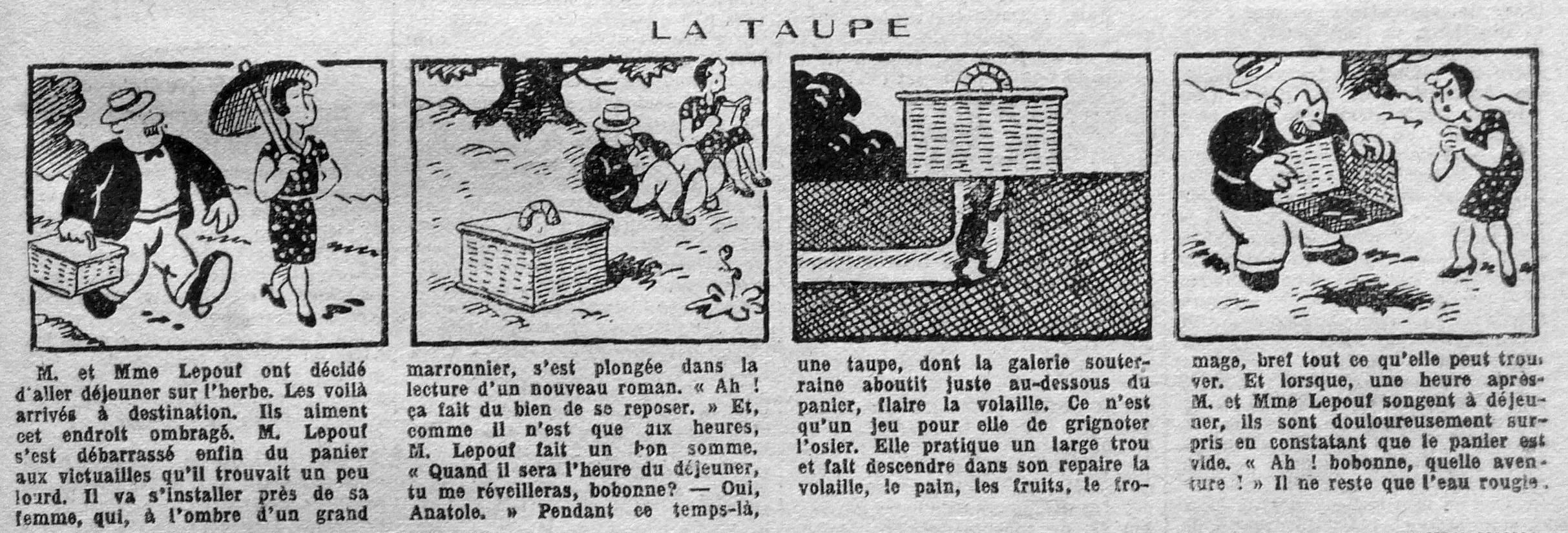 Dessin de maurice Cuvillier