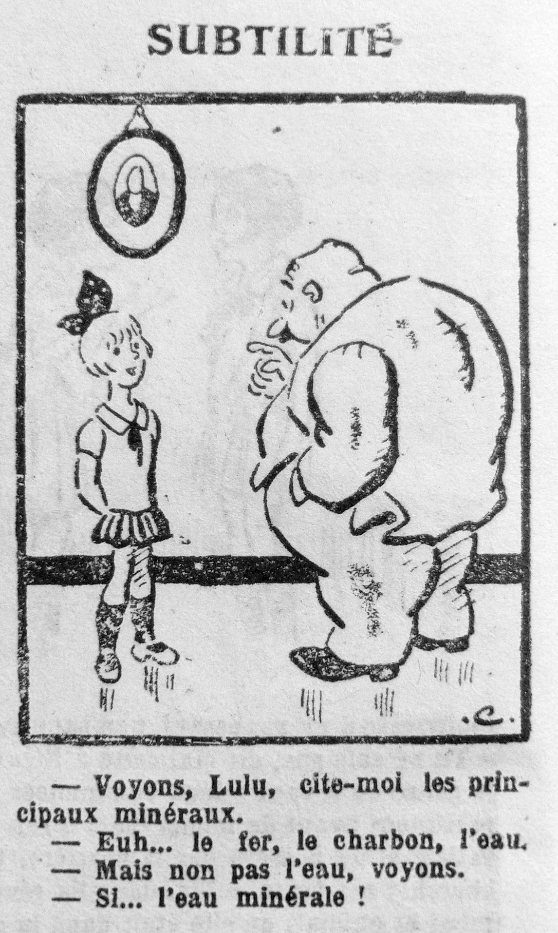 Dessin de maurice Cuvillier