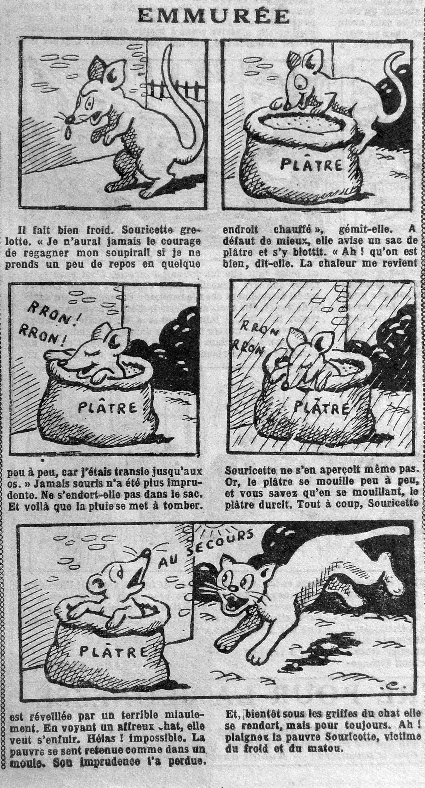 Dessin de maurice Cuvillier
