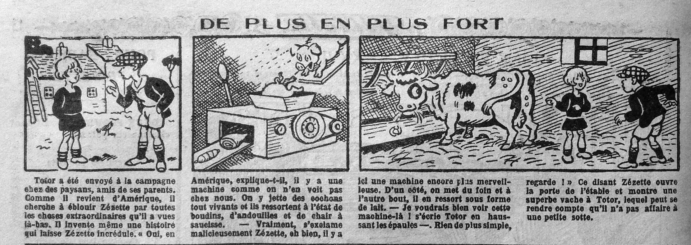 Dessin de maurice Cuvillier