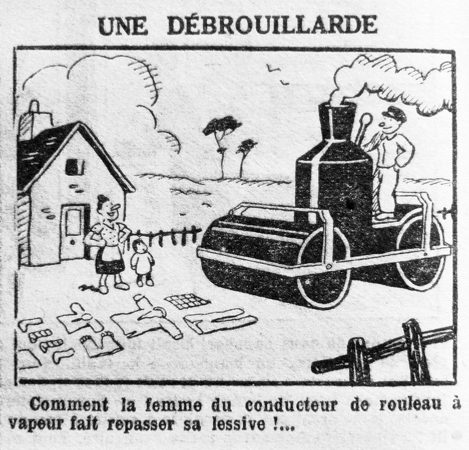 Dessin de maurice Cuvillier