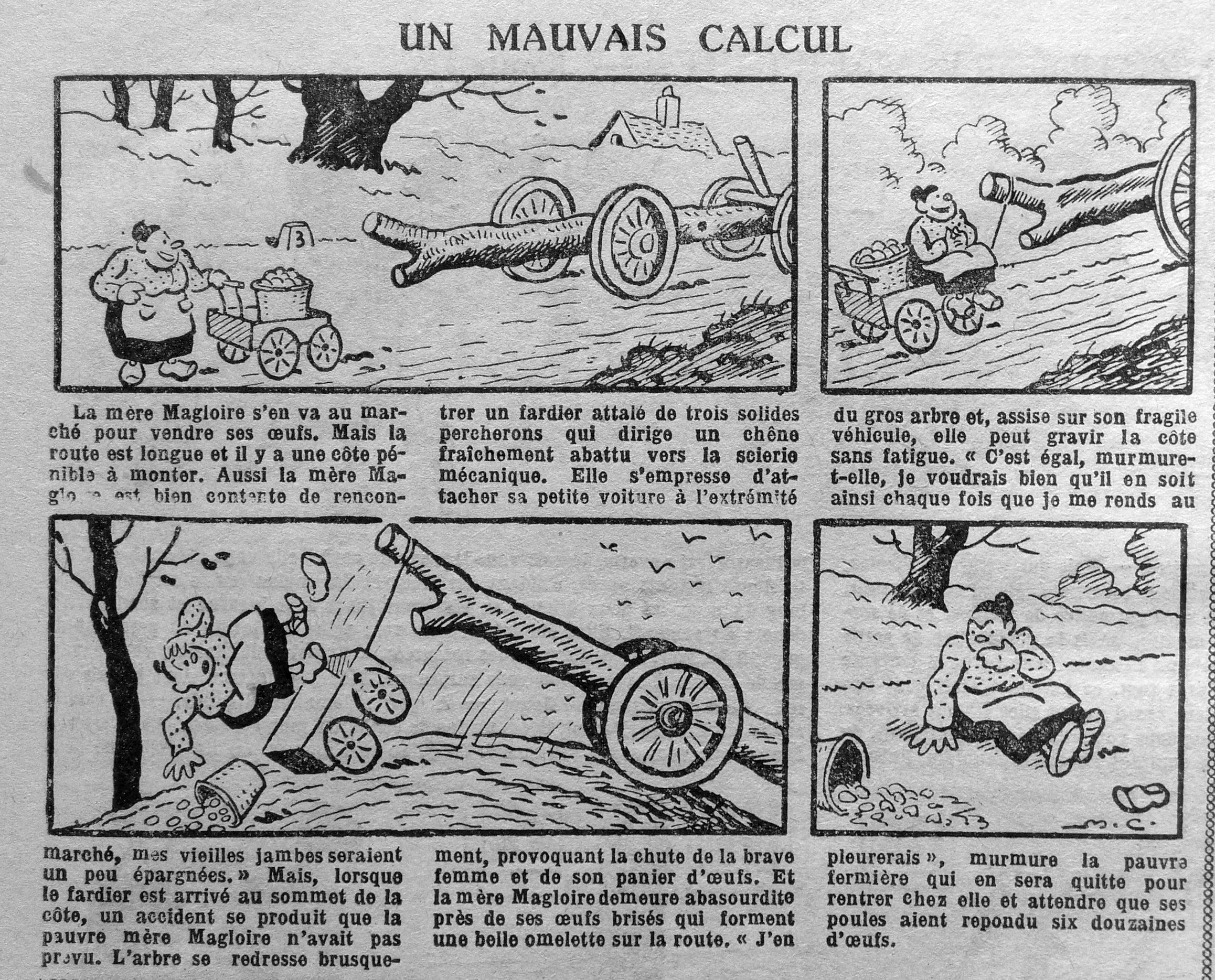 Dessin de maurice Cuvillier