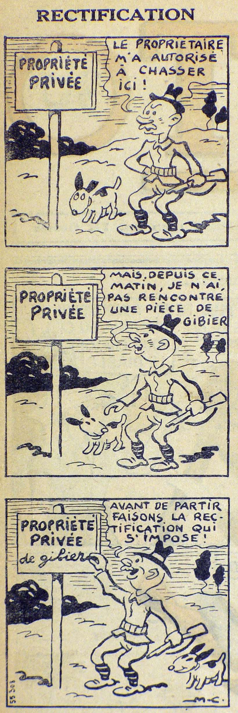 Dessin de maurice Cuvillier