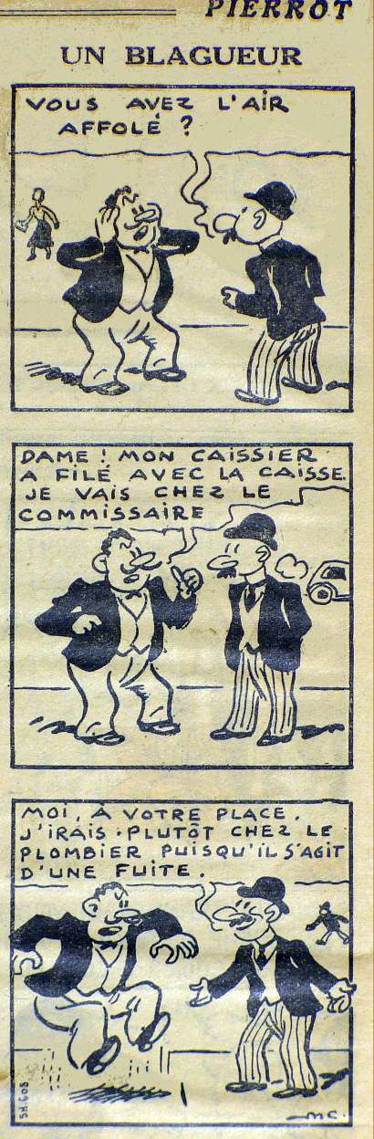 Dessin de maurice Cuvillier