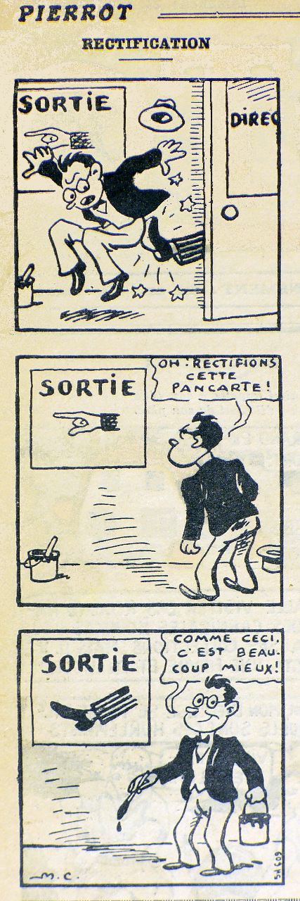 Dessin de maurice Cuvillier