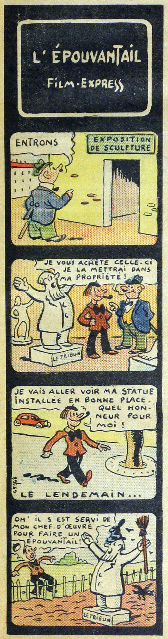 Dessin de maurice Cuvillier