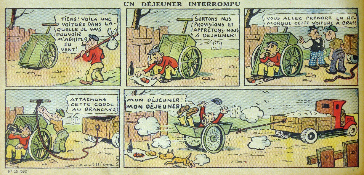 Dessin de maurice Cuvillier